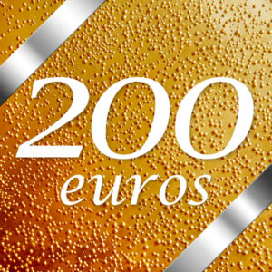 Geschenkbon ter waarde van 200 euros