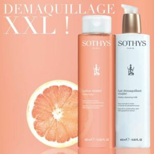 Lait Vitalité 400ml + Lotion Vitalité 400ml<span class="smalltxt">peau normale ou mixte</span>