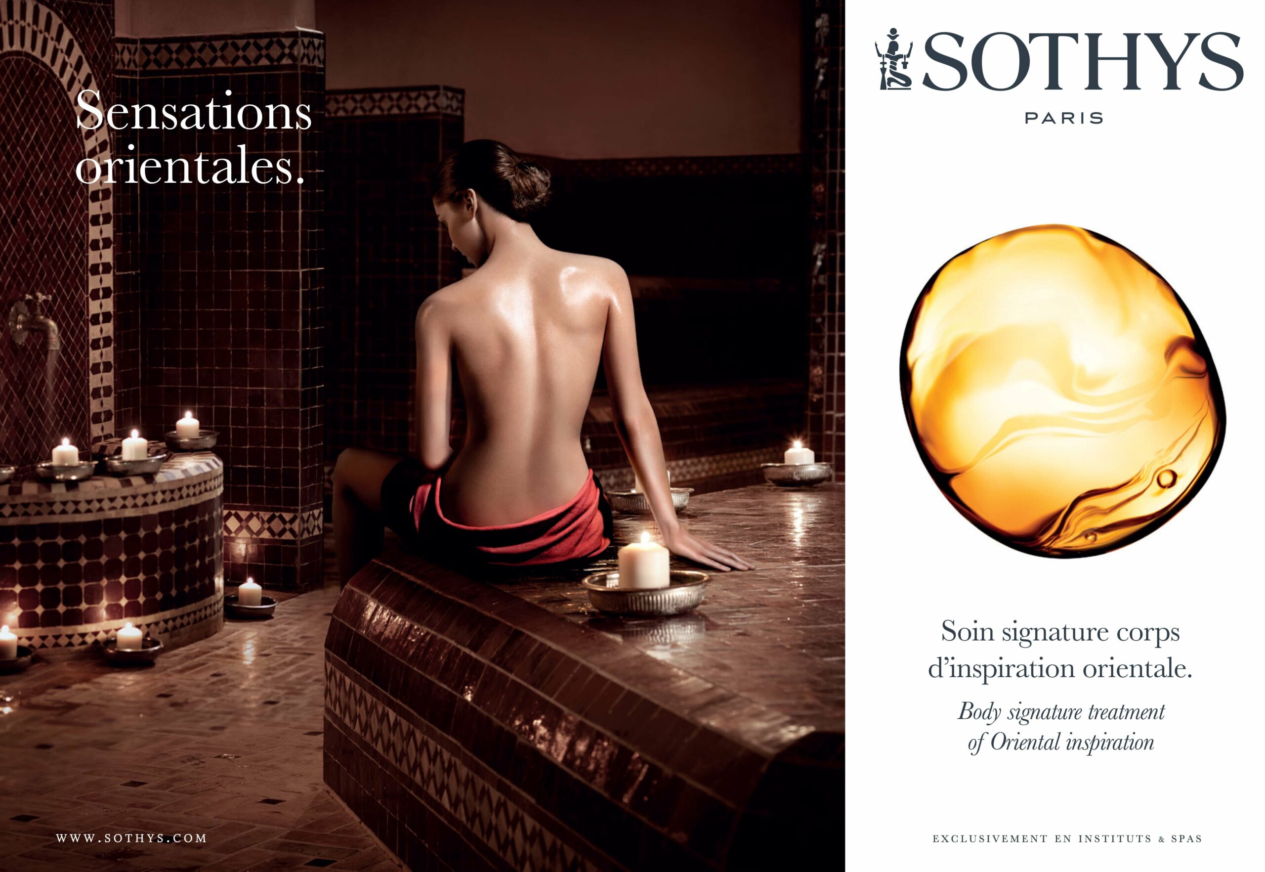 Découvrez le nouveau Soin Signature Sensations Orientales by SOTHYS®