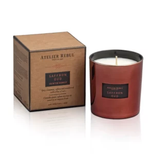 Bougie Parfumée Saffron Oud 210g